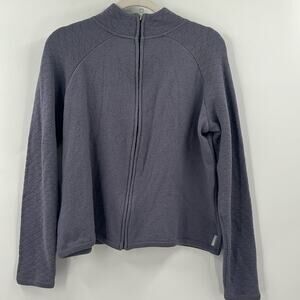 Woolrich plum purple wool sweater
